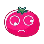 玉米炒饭-茄子Emoji messages sticker-7