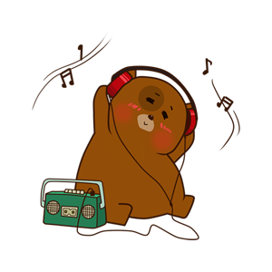 Little bear messages sticker-10
