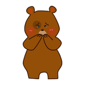 Little bear messages sticker-0