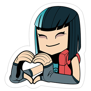 Cô Gái Siêu Nhân messages sticker-1
