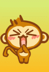Surprised monkey messages sticker-9