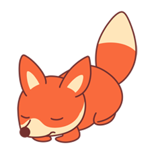 OrangeFoxShow messages sticker-6