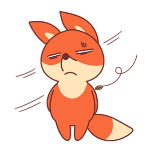 OrangeFoxShow messages sticker-9