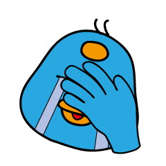 Blue Swan Sticker messages sticker-9