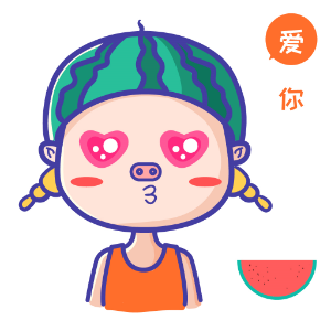 猪猪瓜皮 messages sticker-2