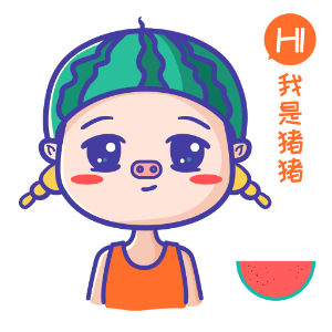 猪猪瓜皮 messages sticker-0