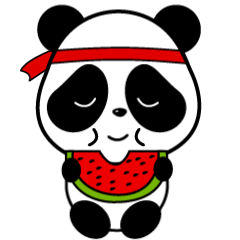 Panda baby Sticker messages sticker-4
