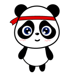Panda baby Sticker messages sticker-6