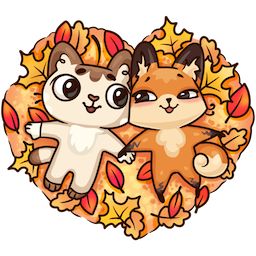 Stickers: Autumn·Friendship messages sticker-3