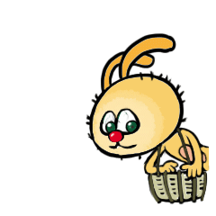 Happy rabbit Sticker messages sticker-3