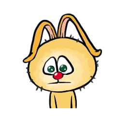 Happy rabbit Sticker messages sticker-6
