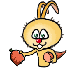 Happy rabbit Sticker messages sticker-8