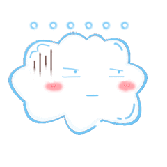 Fat clouds Sticker messages sticker-5