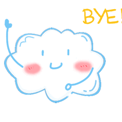 Fat clouds Sticker messages sticker-4