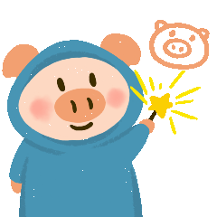 Pig pig Sticker messages sticker-0