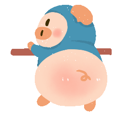 Pig pig Sticker messages sticker-4