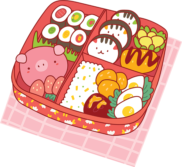 Kawaii Stickers - Food messages sticker-2
