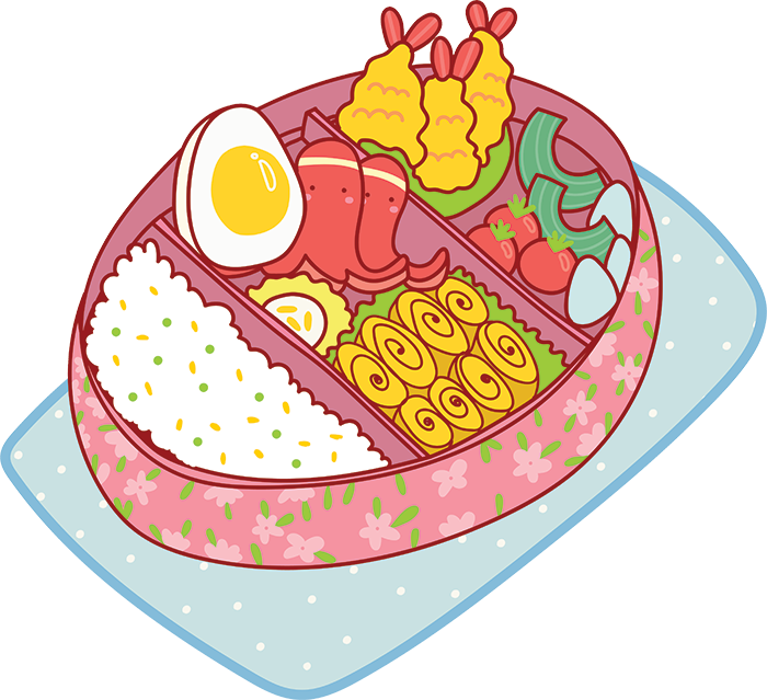 Kawaii Stickers - Food messages sticker-1
