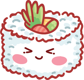 Kawaii Stickers - Food messages sticker-10