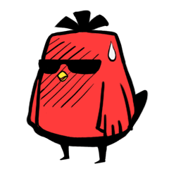 Chicken bully Sticker messages sticker-0