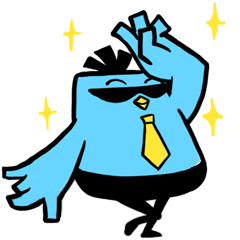 Chicken bully Sticker messages sticker-7