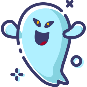 Blue Little Specter messages sticker-9
