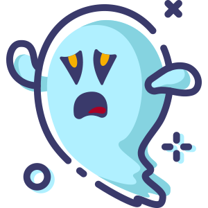 Blue Little Specter messages sticker-5