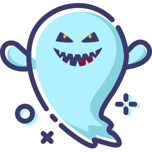 Blue Little Specter messages sticker-11