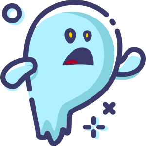 Blue Little Specter messages sticker-3