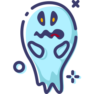 Blue Little Specter messages sticker-7