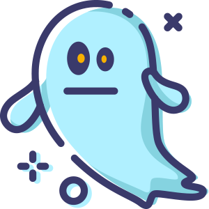 Blue Little Specter messages sticker-8