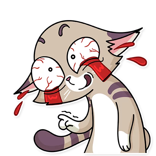 有趣猫 messages sticker-9