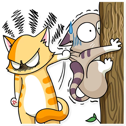 有趣猫 messages sticker-2
