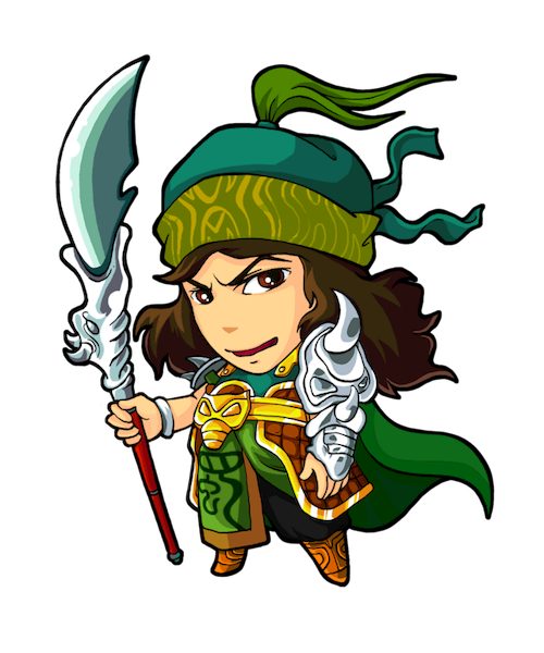 三国英雄贴 messages sticker-2