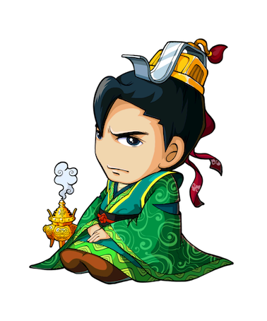 三国英雄贴 messages sticker-0