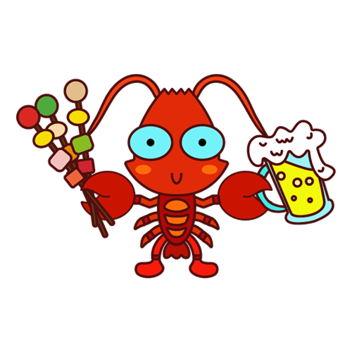 小龙虾转 messages sticker-4