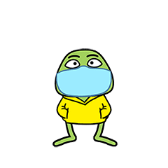 Serious Frog Man messages sticker-3