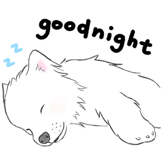 Samoyed - Sticker messages sticker-5