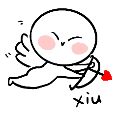 White Round Face Boy messages sticker-2
