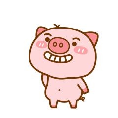 粉红色小猪-816vip messages sticker-11