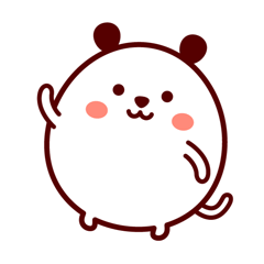 Love White Hello messages sticker-6