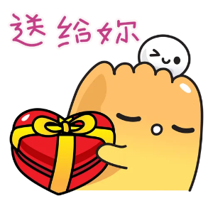 贝壳蓝蓝和黄黄 messages sticker-11