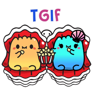 贝壳蓝蓝和黄黄 messages sticker-6