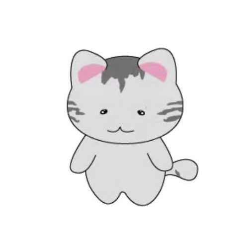 天空之猫Emoji messages sticker-10