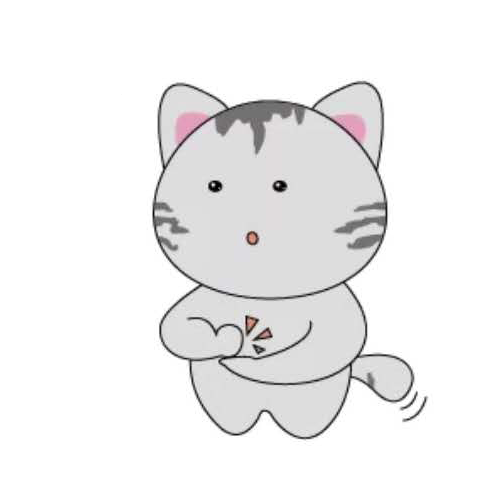 天空之猫Emoji messages sticker-6