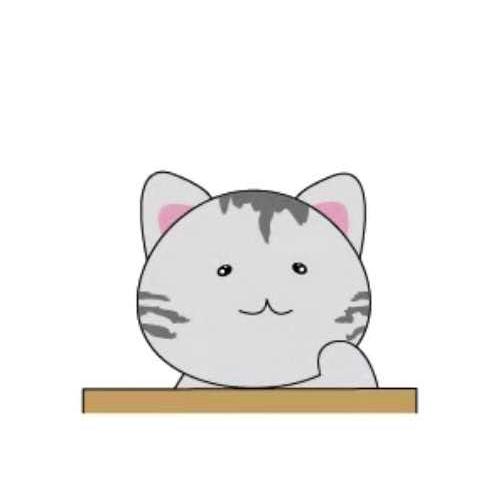 天空之猫Emoji messages sticker-3