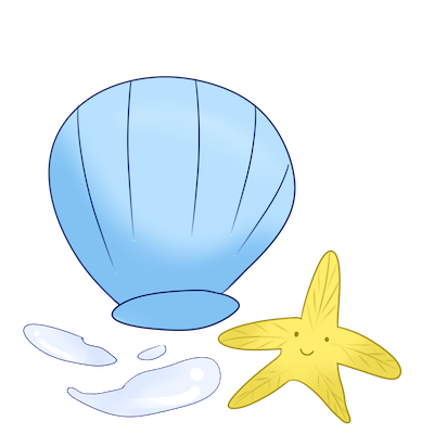 Cute Seashell Sticker messages sticker-10