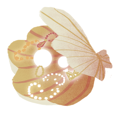 Cute Seashell Sticker messages sticker-8