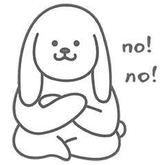 蛋白兔 messages sticker-6
