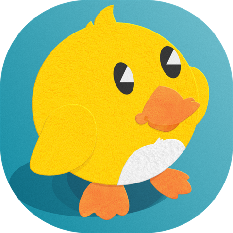 Duckling Duck messages sticker-0
